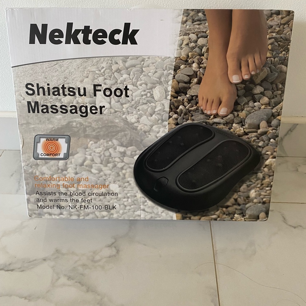 Black Shiatsu Foot Massager